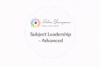 Advanced Subject Leadership - Primary