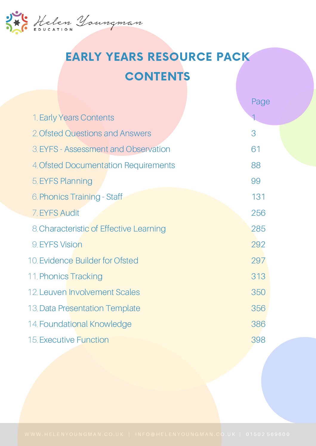 Ofsted Resource Pack - Early Years - Primary - Image 3