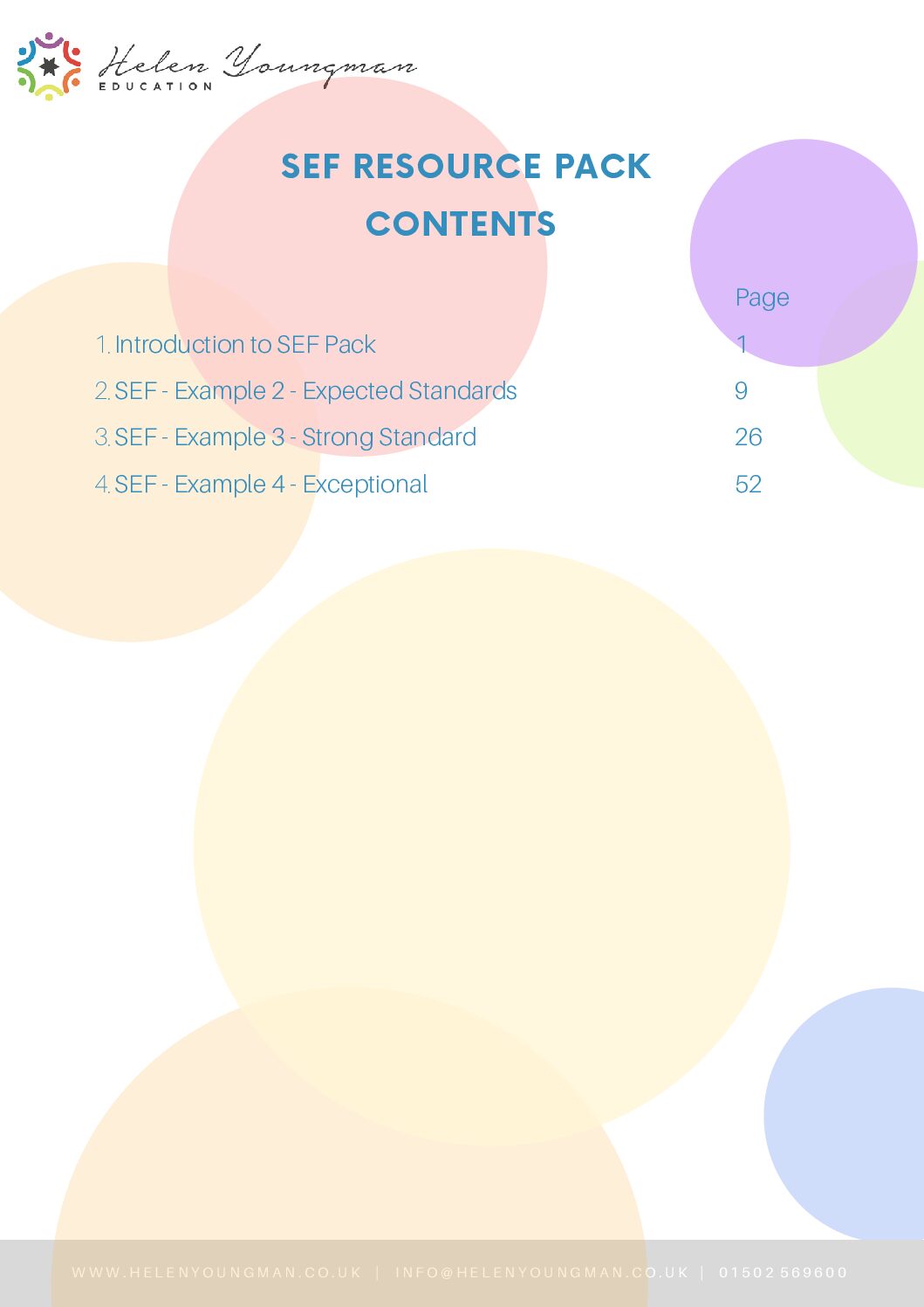 Ofsted Resource Pack - SEF - Primary - Image 3